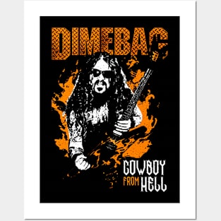 Dimebag Cowboy From Hell Posters and Art